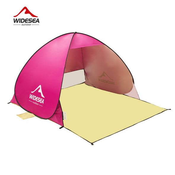Beach pop up open 1-2person UV-protective tent