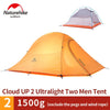 New Cloud Up Series 1 2 3 Person Ultralight Tent